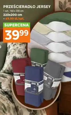 Stokrotka Prześcieradło jersey 160x200 cm oferta