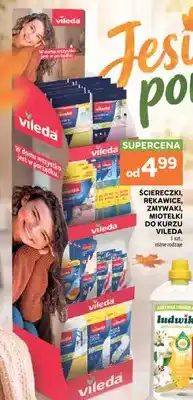 Stokrotka Ściereczki, rękawice, zmywaki, miotełki do kurzu Vileda oferta