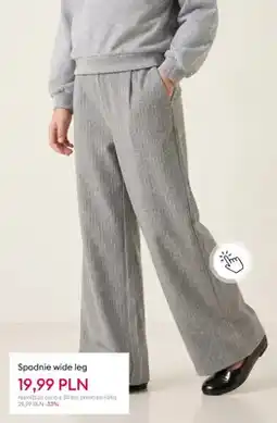Sinsay Spodnie wide leg oferta