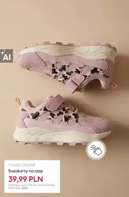 Sinsay Sneakersy na rzep oferta