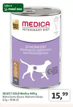 Maxi Zoo Mokra karma dla psa Select Gold Medica oferta