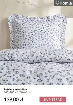 Homla Pościel z mikrofibry 140x200+1*50x60 cm Homla oferta