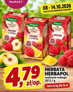 EMMA market Herbata Herbapol Herbaciany Ogród malina z cytryną oferta