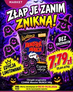 EMMA market Chrupki oryginalne czarne Monster Munch Lorenz oferta