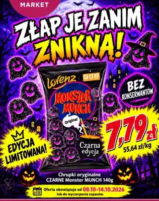 Chrupki oryginalne czarne Monster Munch Lorenz