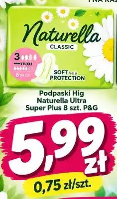EMMA market Podpaski higieniczne Naturella Ultra Super Plus oferta