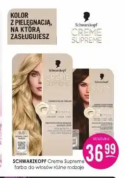 Jaśmin Farba do włosów Schwarzkopf Creme Supreme oferta