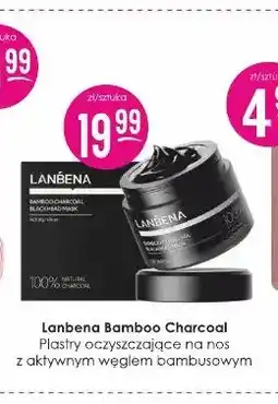 Jaśmin Plastry oczyszczające na nos z aktywnym węglem bambusowym Bamboo Charcoal Lanbena oferta