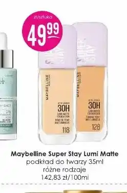 Jaśmin Podkład do twarzy Super Stay Lumi Matte Maybelline oferta