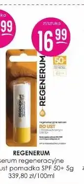 Jaśmin Serum regeneracyjne do ust pomadka SPF 50+ Regenerum oferta