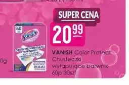 Jaśmin Chusteczki wyłapujące barwnik Vanish Color Protect oferta