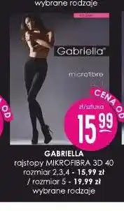 Jaśmin Rajstopy Mikrofibra 3D 40 rozmiar 5 Gabriella oferta