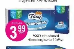 Jaśmin Chusteczki higieniczne hipoalergiczne Foxy 10-pak oferta