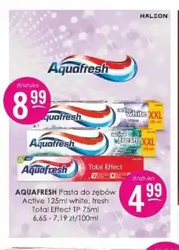 Jaśmin Pasta do zębów Aquafresh Active white oferta