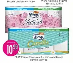 Jaśmin Papier toaletowy 3-warstwowy 8 rolek Camilla Foxy oferta