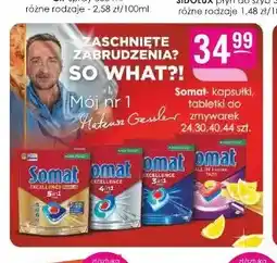 Jaśmin Kapsułki do zmywarek Somat oferta