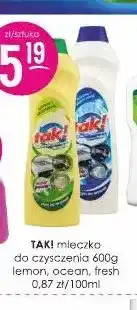 Jaśmin Mleczko do czyszczenia ocean Tak! oferta