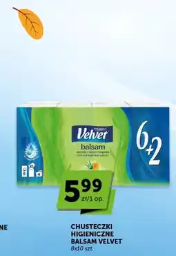 ABC Chusteczki higieniczne Balsam Velvet 8-pak oferta