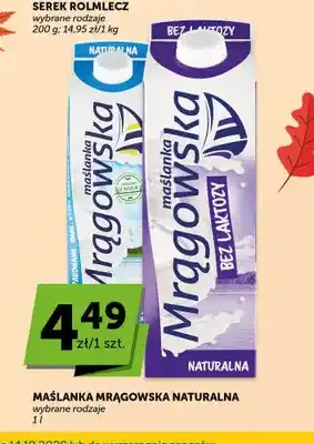 Maślanka Mrągowska bez laktozy naturalna