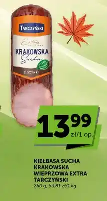 ABC Kiełbasa sucha krakowska wieprzowa extra Tarczyński oferta