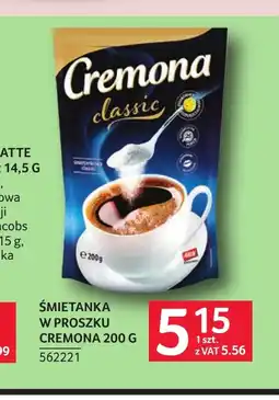 Selgros Śmietanka Cremona oferta