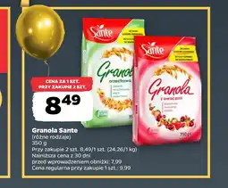 Netto Granola Sante oferta