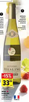 Intermarche Wino białe Riesling Hauller wytrawne oferta