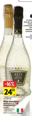 Intermarche Wino musujące Asti D.O.C.G. Millesimato Bosio białe słodkie oferta