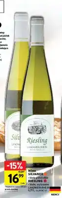 Intermarche Wino białe Riesling wytrawne Landwein Rhein oferta