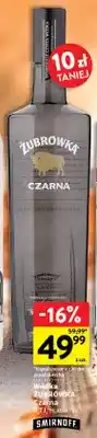 Intermarche Wódka Żubrówka Czarna oferta