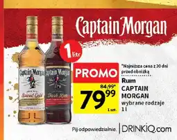 Intermarche Rum Captain Morgan Dark oferta