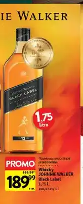 Intermarche Whisky Johnnie Walker Black Label oferta
