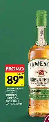 Intermarche Whiskey Jameson Triple oferta