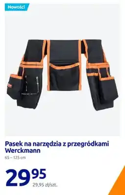 Action Pasek na narzędzia z przegródkami Werckmann 65-125 cm oferta