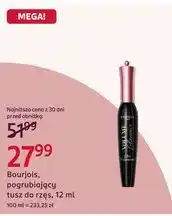 Rossmann Bourjois, pogrubiający tusz do rzęs oferta