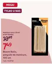 Rossmann Bloom Nails, patyczki do manicure, 100 szt oferta