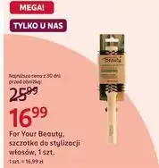 Rossmann For Your Beauty, szczotka do stylizacji włosów, 1 szt oferta