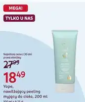 Rossmann Yope, nawilżający peeling myjący do ciała oferta