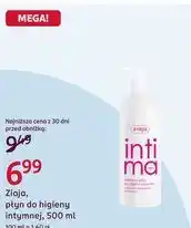 Rossmann Ziaja, płyn do higieny intymnej oferta