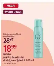 Rossmann Neboa, pianka do włosów dodająca objętości oferta