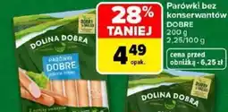 Carrefour Parówki bez konserwantów oferta