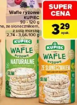 Carrefour Wafle ryżowe kupiec oferta