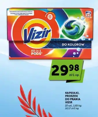 Kapsułki, proszek do prania Vizir