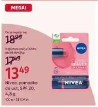 Rossmann Nivea, pomadka do ust, SPF 30, 4,8 g oferta