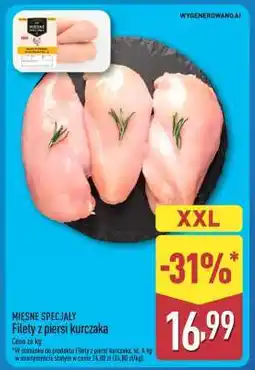 ALDI Filety z piersi kurczaka oferta