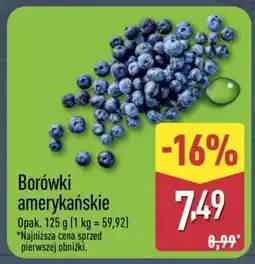 ALDI Borówki amerykańskie oferta