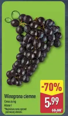 ALDI Winogrona ciemne oferta