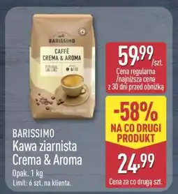 ALDI BARISSIMO Kawa ziarnista Crema & Aroma oferta