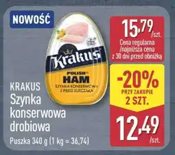ALDI KRAKUS Szynka konserwowa drobiowa oferta