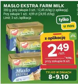 Stokrotka Market Masło ekstra Farm Milk oferta